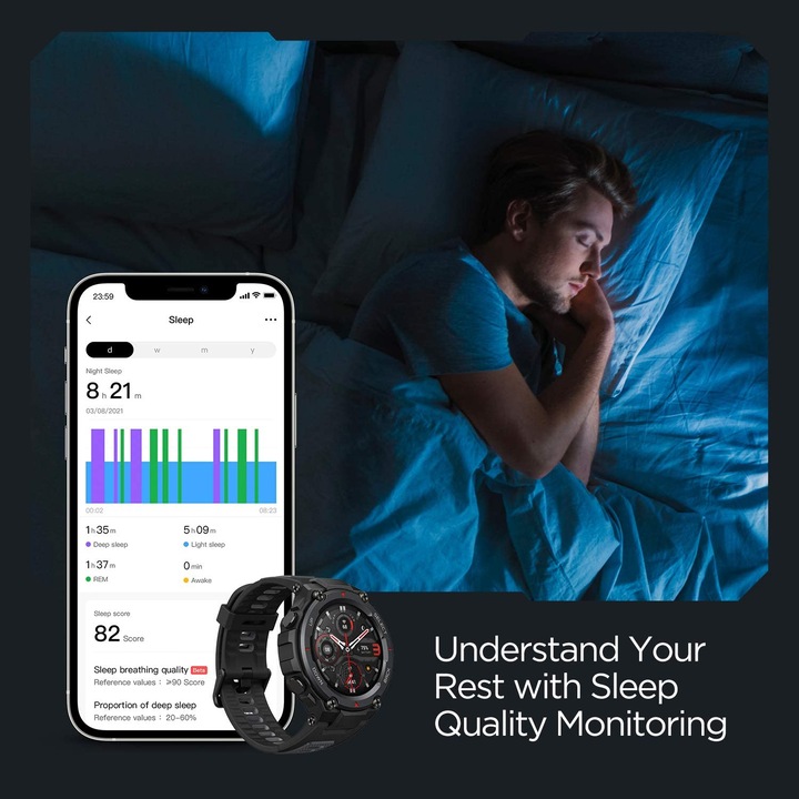 Actual product image Amazfit T-Rex Pro (47.70 mm)