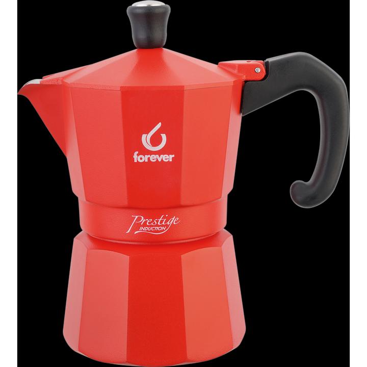Immagine prodotto Forever Caffettiera Moka Prestige a induzione 6 tazze (6 T.)