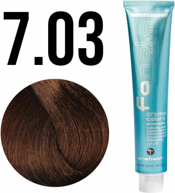 Productafbeelding Fanola 7*03 Rubio Calido 100ml (7.03 Warm Blond)