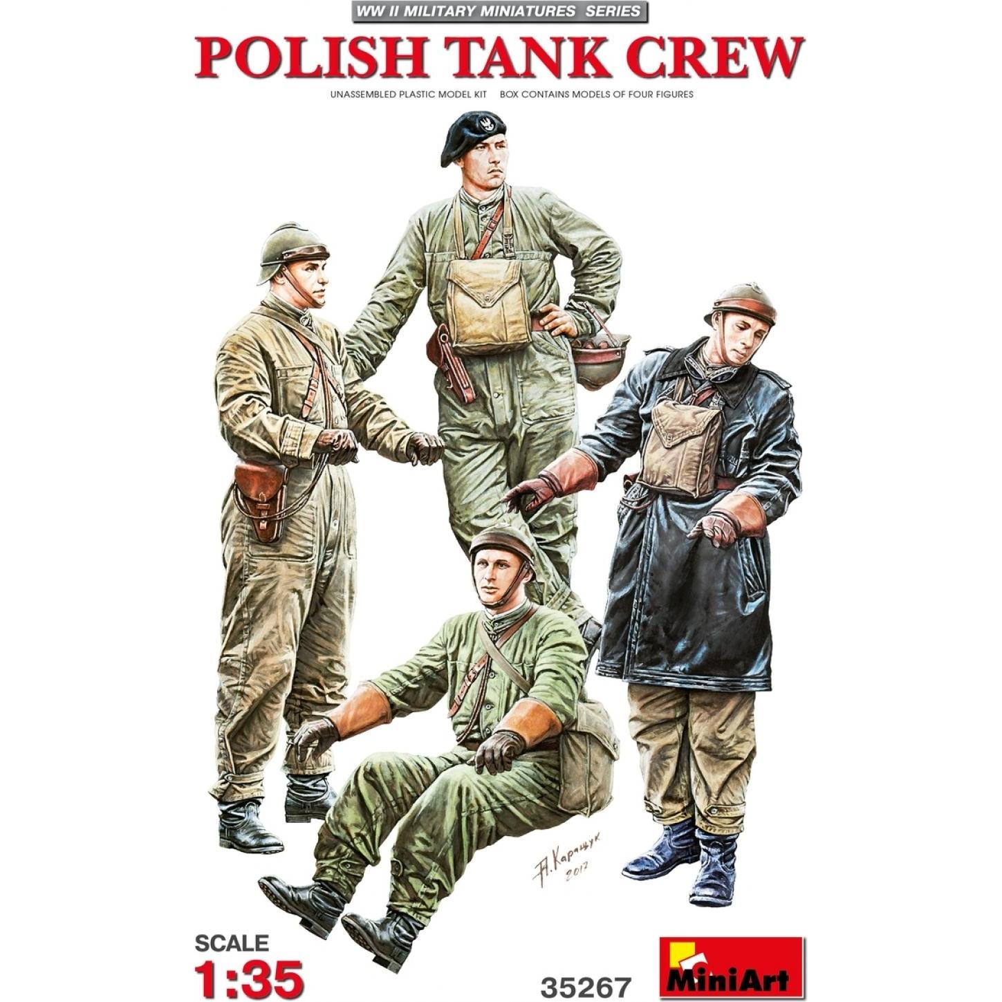 Mini art Polish Tank Crew