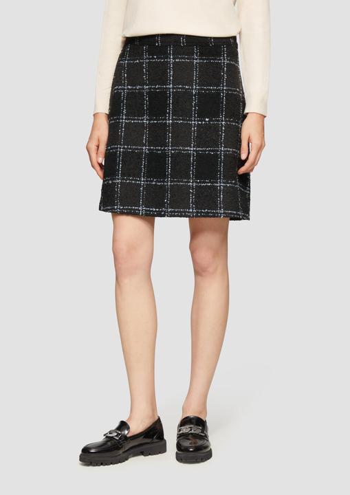 Immagine prodotto S.Oliver Rock Kurzer Bouclé-Rock mit Musterung (34)