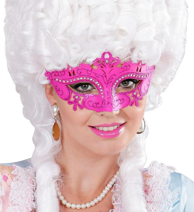 Produktbild Widmann Maske Venedig Pink Und Strass