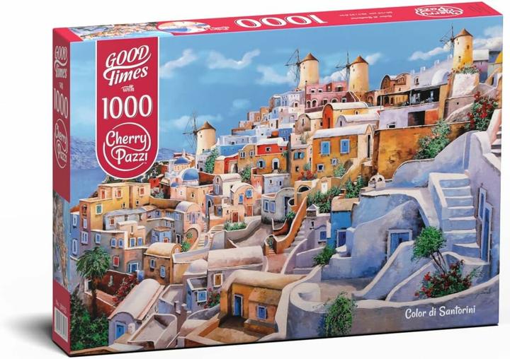 Actual product image Cherry Pazzi Puzzle Colours of Santorini 1000 pieces (1000 pieces)