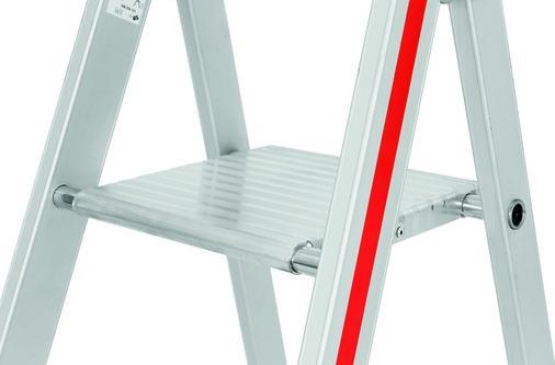 Actual product image Hymer-Leitern Stufenstehleiter 4126 / 4 Stufen (Stepladder, 164 cm)