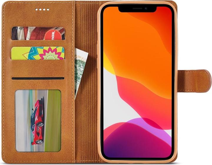 Actual product image Ueli Express Leder Buch Etui Tasche mit Kartenfach (Apple iPhone 12 mini)