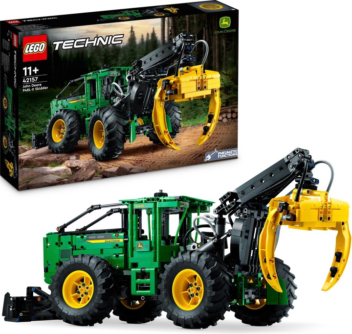 Actual product image LEGO John Deere 948L-II Skidder (42157, LEGO Technic)