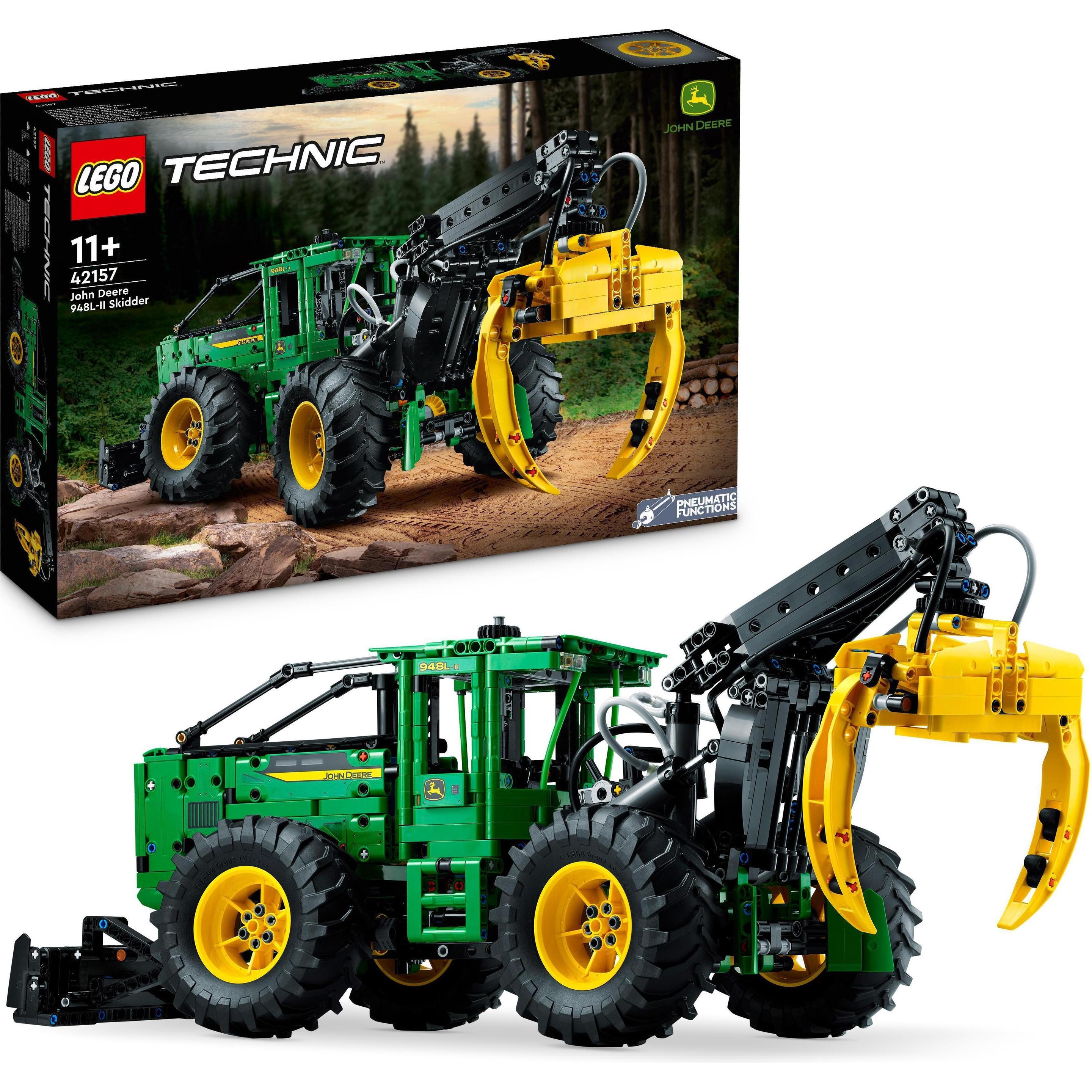 Thumbnail - LEGO John Deere 948L-II Skidder (42157, LEGO Technic)