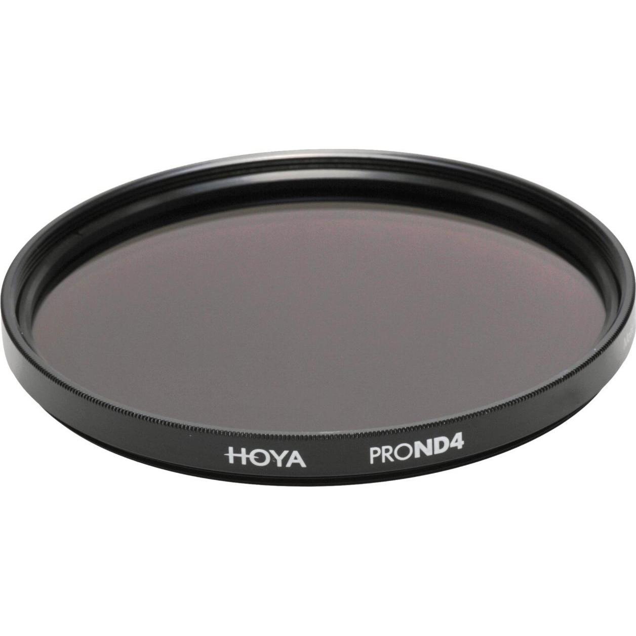 Hoya Pro ND4 Filter (62 mm, ND- / Graufilter, 62 mm), Objektivfilter, Schwarz