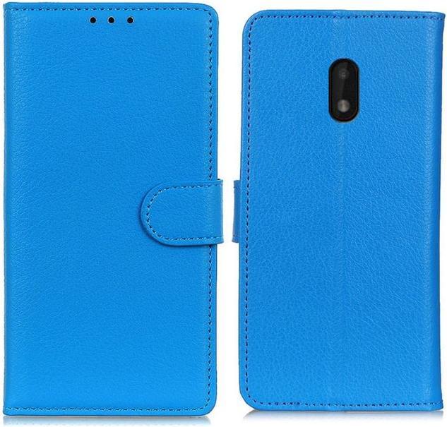 Actual product image MU Classic Litchi Leather Bookcover Series (Nokia C1 Plus)