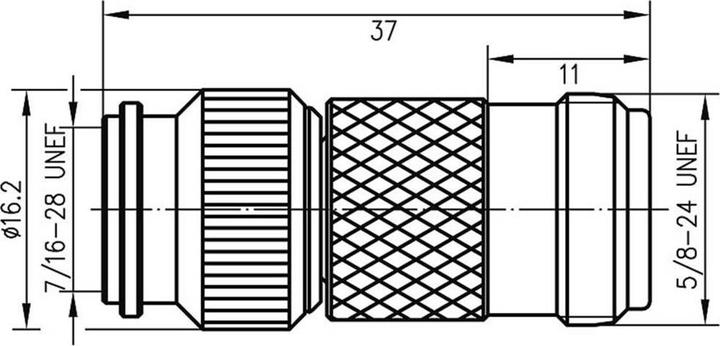Image du produit Telegärtner Adaptateur Interseries Tnc Male/ N Fem