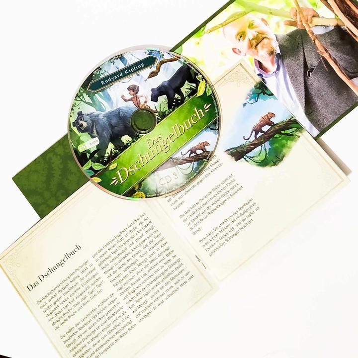 Actual product image The Jungle Book (Rudyard Kipling, Sybil Countess Schönfeldt, Dietmar Bear, German)