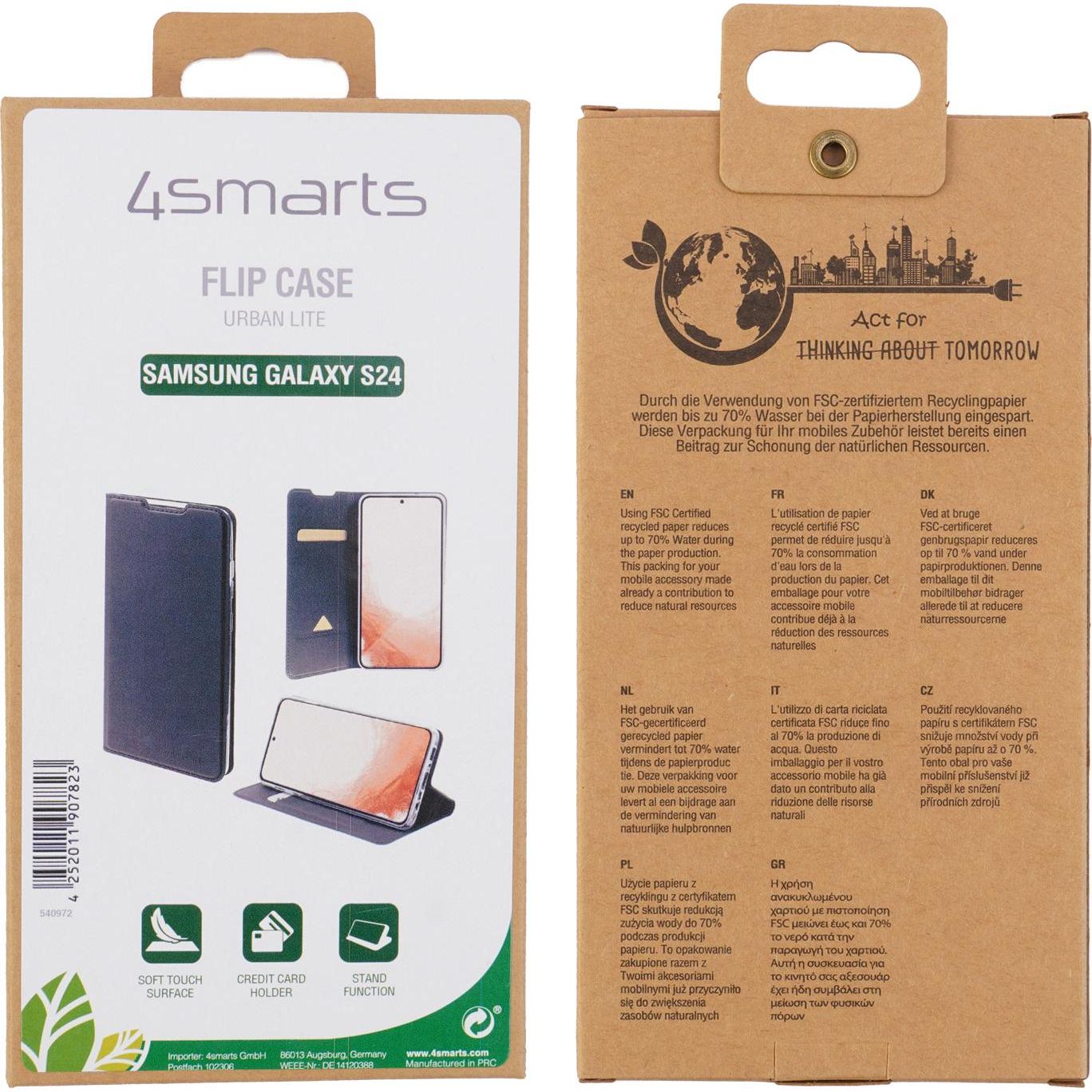 Thumbnail - 4smarts Urban Lite (Samsung Galaxy S24+), Smartphone Hülle, Schwarz