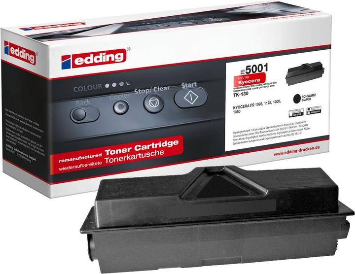 Immagine prodotto Edding Toner EDD-5001 nero 7,2K per Kyocera TK-130 - Unità toner (FC)