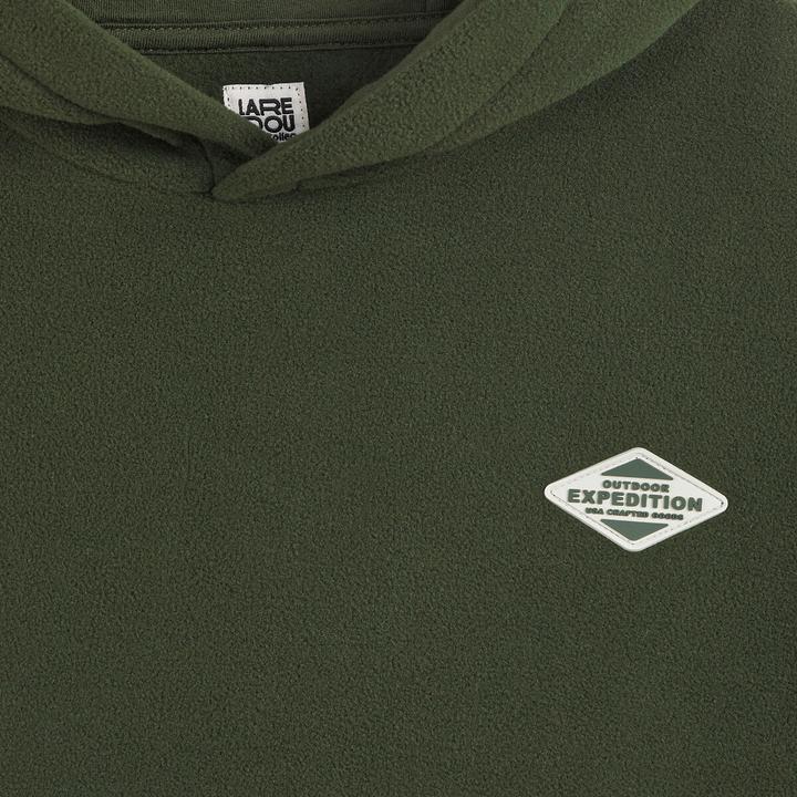 Produktbild La Redoute Collections Fleece-Shirt mit Kapuze (128)