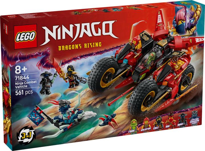 Actual product image LEGO Ninja action racer (71844, LEGO Ninjago)