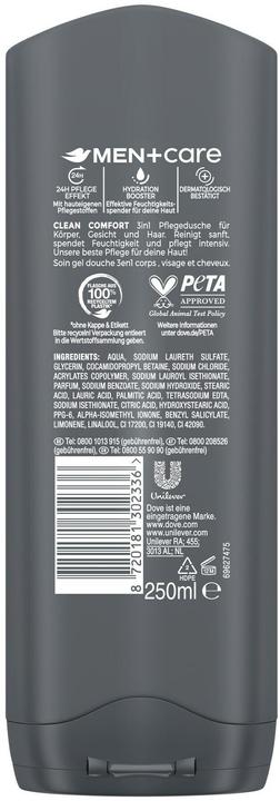 Produktbild Dove Men+ Clean Comfort (250 ml)