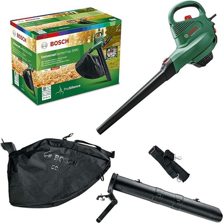 Produktbild Bosch Home & Garden UniversalGardenTidy 3000 (Netzbetrieb, Laubsauger, Laubbläser, Laubsauger-& bläser)