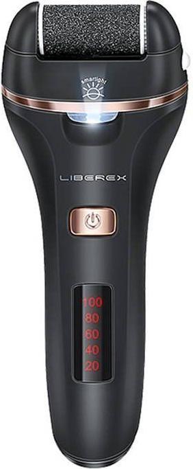 Immagine prodotto Liberex Rimuovi calli elettrico per piedi LED (Deodorante per piedi e polvere)
