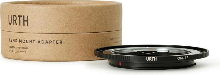 Urth Lens Mount Adapter: Compatible with Olympus OM Lens to Canon (EF / EF S) Camera Body