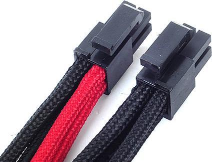 Produktbild Silverstone EPS 8-Pin zu EPS/ATX 4+4-Pin Kabel