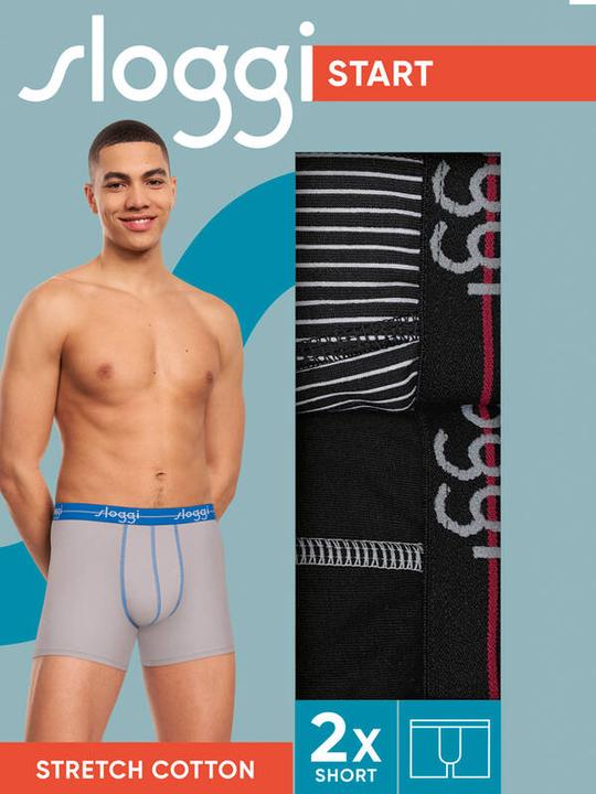 Produktbild Sloggi 2erPack men Start Short (S, 2er Pack)