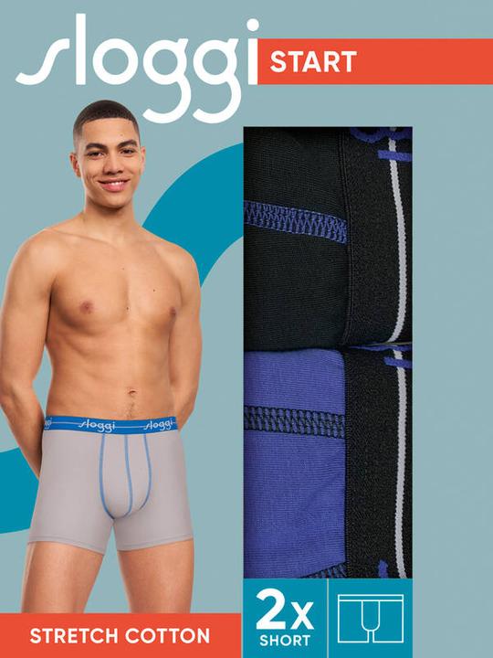 Produktbild Sloggi 2erPack men Start Short (S, 2er Pack)