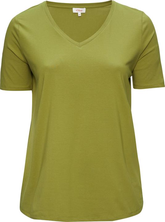 Produktbild S.Oliver T-Shirt T-Shirt mit V-Ausschnitt (46)