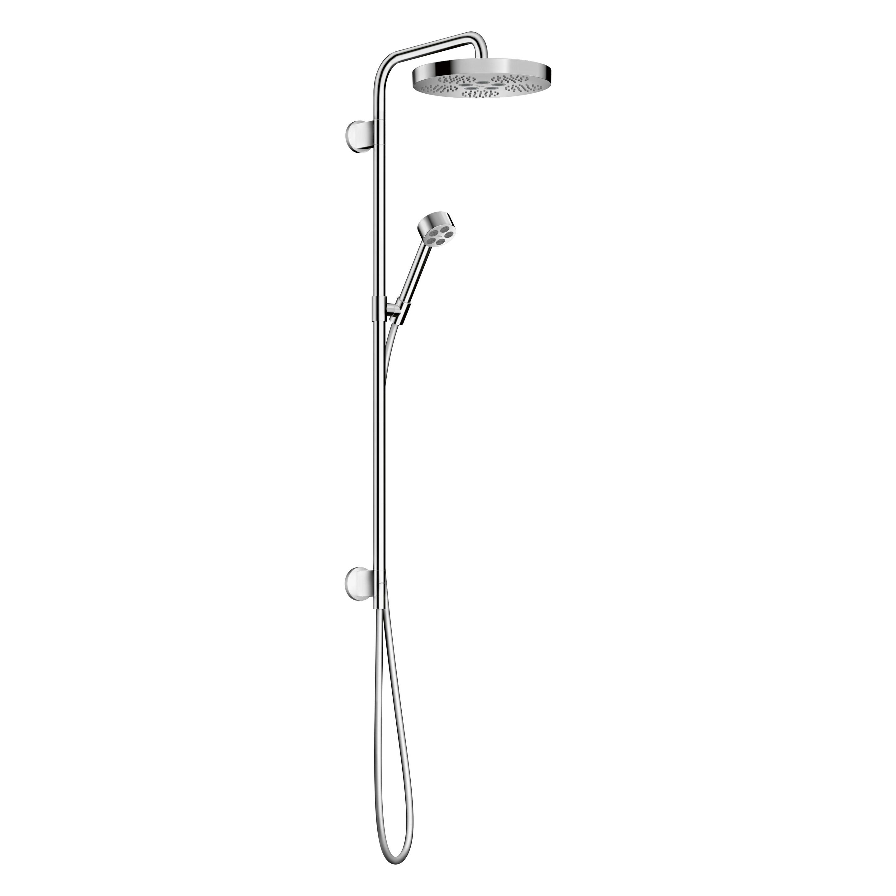 Hansgrohe, Douchesystemen, Douchepijp 280 1jet Axor One Inbouw Chroom