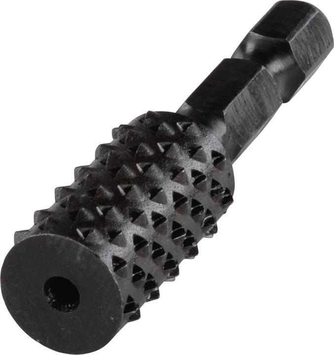 Actual product image wolfcraft 1 Rotary Rasp Cylindre For Wood Hex Shank (48 mm)