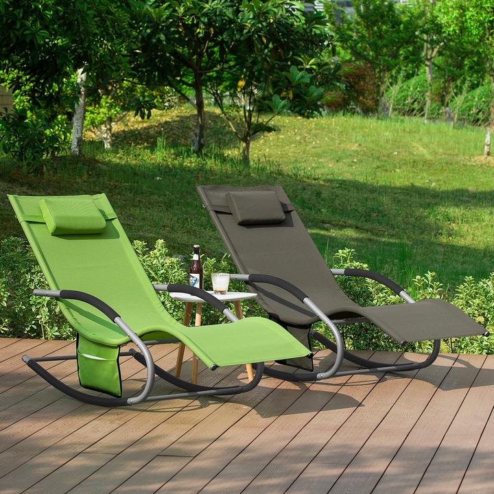 Produktbild SoBuy Gartenliege (150 cm)