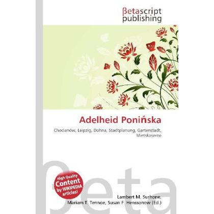Adelheid Poni ska, Fachbücher