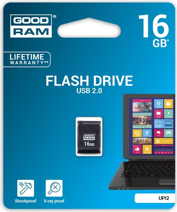 Produktbild Goodram 16GB USB 2.0 (16 GB, USB-A, USB 2.0)