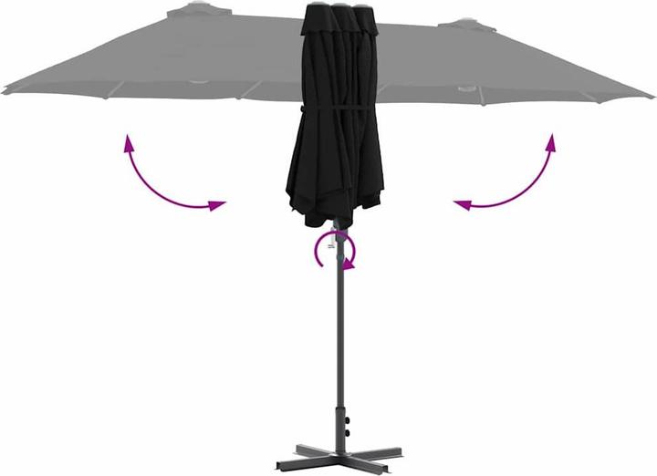 Immagine prodotto vidaXL Garten-Sonnenschirm (1.97 m)
