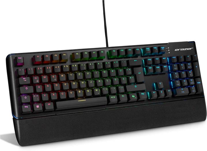 Actual product image Erazer Supporter X20 gaming keyboard (CH, Cable)