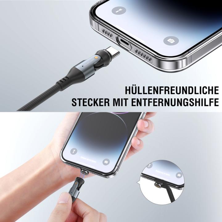 Actual product image 4smarts USB C – USB C (1.80 m, USB 2.0, 240 W)