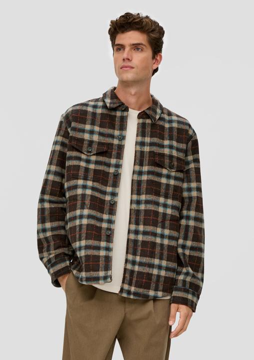Actual product image s.Oliver Outdoor-Jacke Hemdjacke mit Teddyfutter (M)