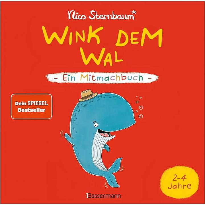 Produktbild Wink dem Wal - Ein Mitmachbuch (Deutsch)
