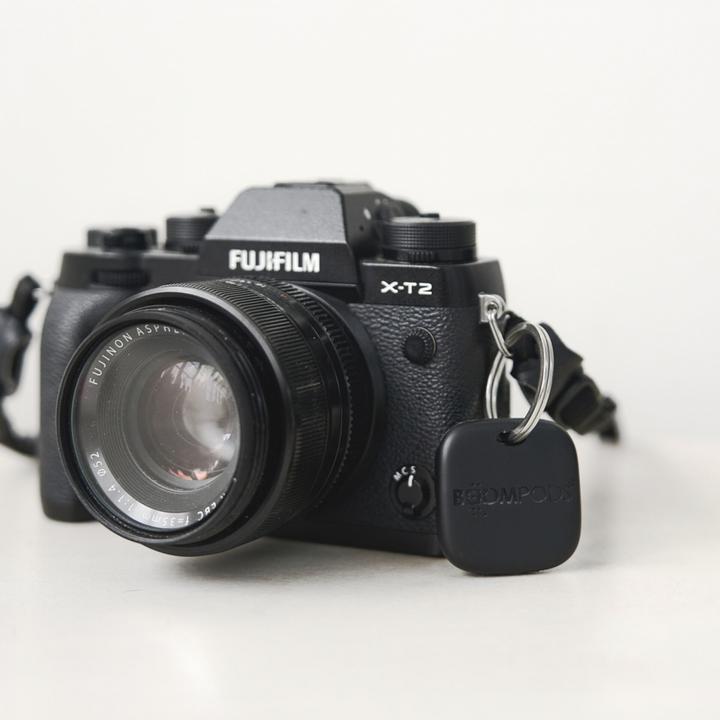 Immagine prodotto Boompods Boomtag Ricaricabile Duo Pack Blu e Nero (iOS)