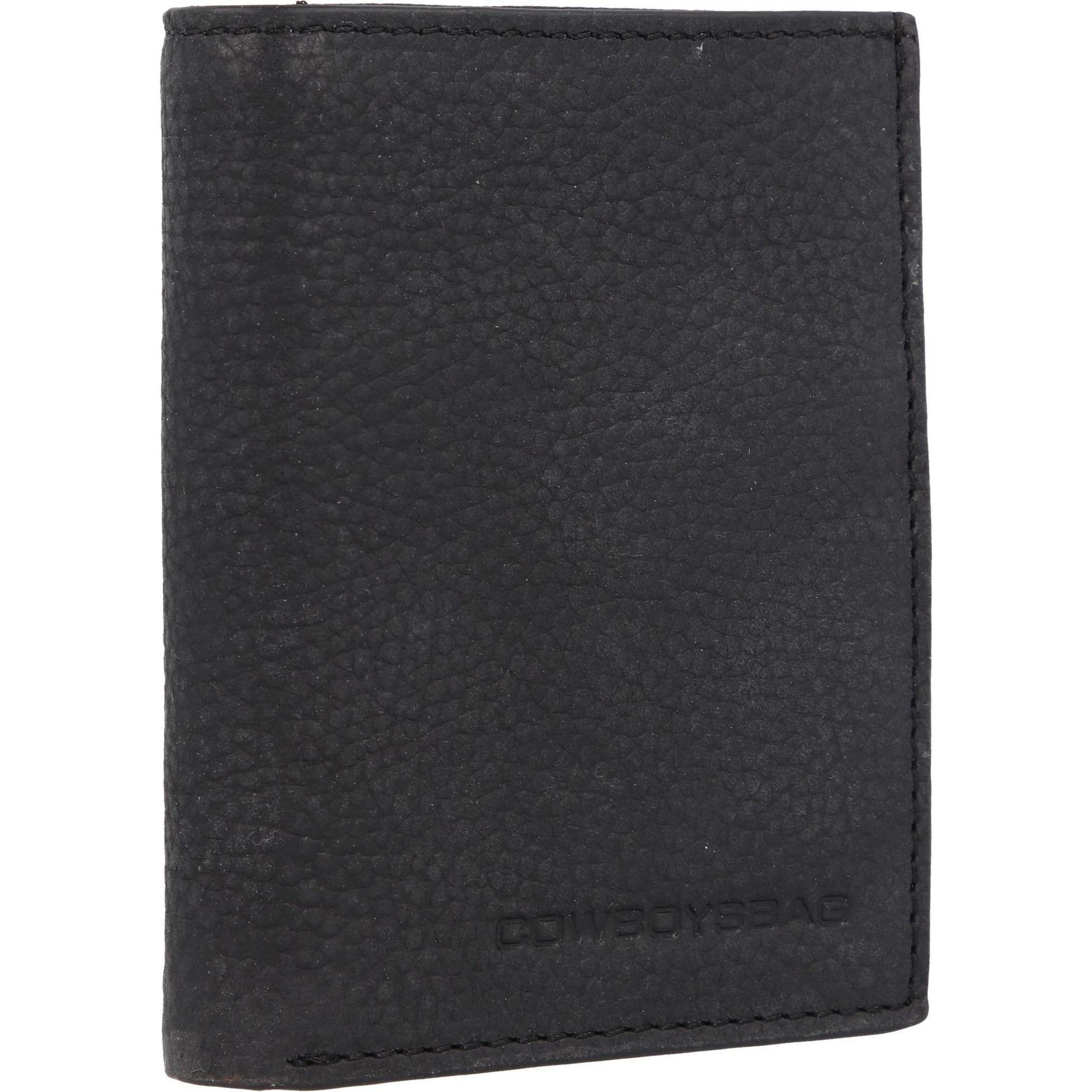 Thumbnail - Cowboysbag, Herren, Portemonnaie, Longreach Kreditkartenetui RFID Leder 8 cm, Schwarz