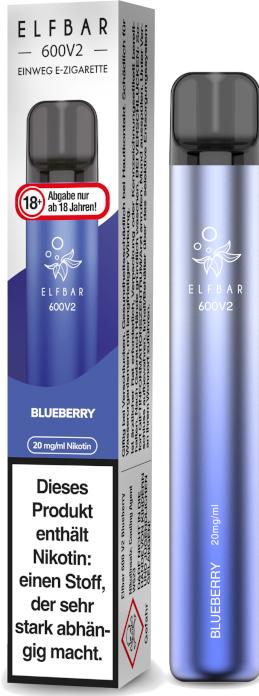 Image du produit Elfbar 600 V2 (Myrtille)