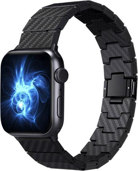 Immagine prodotto Pitaka Bracciale moderno con maglie in fibra di carbonio 38-40 mm (38 mm, 40 mm, Fibra di carbonio)