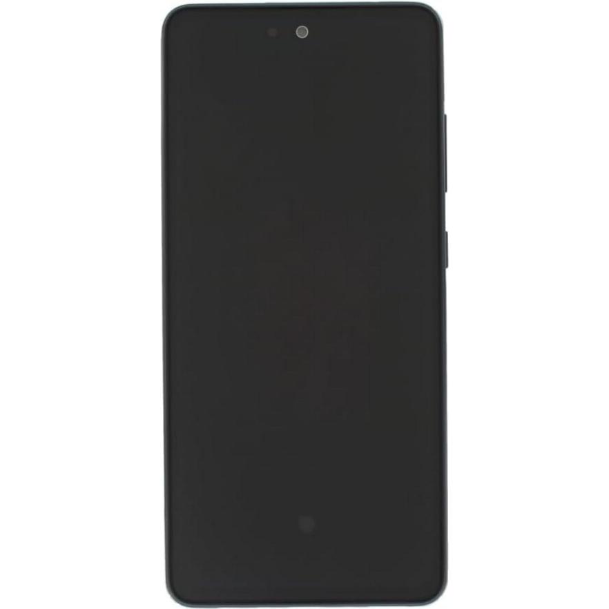 Samsung Display + Rahmen (montiert) A525/A526 Galaxy A52 4G/5G schwarz GH82-25524A (Display, Galaxy 