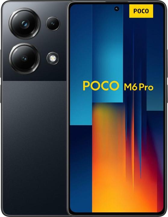 Produktbild Xiaomi Poco M6 Pro (512 GB, Black, 6.67", Hybrid Dual SIM, 4G)