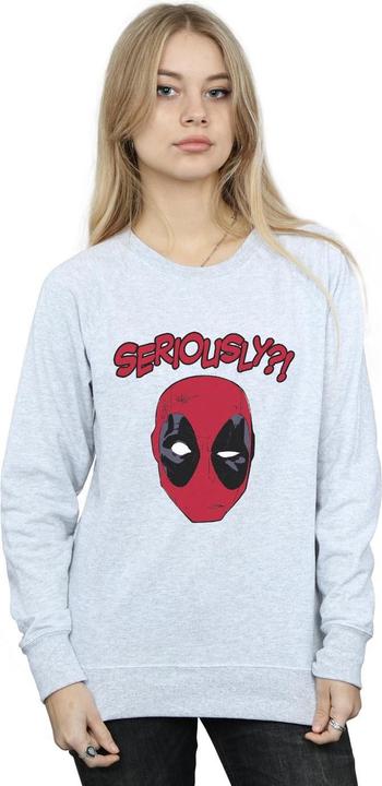 Image du produit - Sweat DEADPOOL SERIOUSLY - Femme (L)