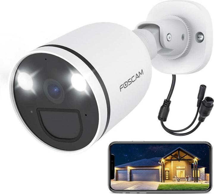 Immagine prodotto Foscam S41-W bewakingscamera IP-beveiligingscamera Buiten Rond 2560 x 1440 Pixel Plafond/muur (2560 x 1440 Pixels)