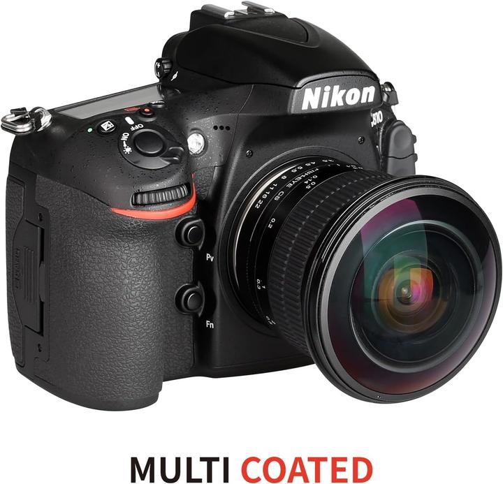 Produktbild Meike 8mm f/3.5 Circular Fisheye, Nikon F (Nikon F, APS-C / DX)