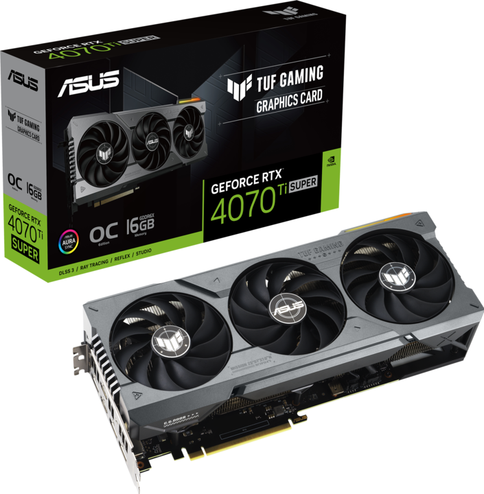 Produktbild ASUS TUF Gaming GeForce RTX 4070 Ti SUPER OC (16 GB)