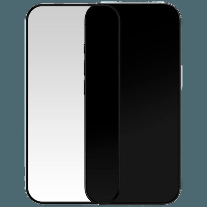 Actual product image Mobilize Black frame glass (1 Piece, Apple iPhone 16 Pro Max)