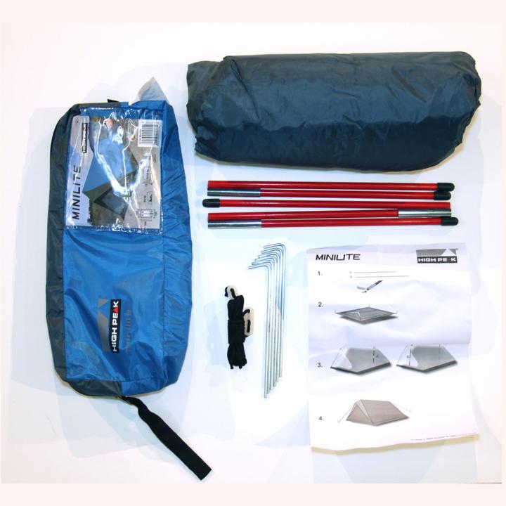 Actual product image High Peak Minilite (Dome tent, 1 kg, 2 persons)