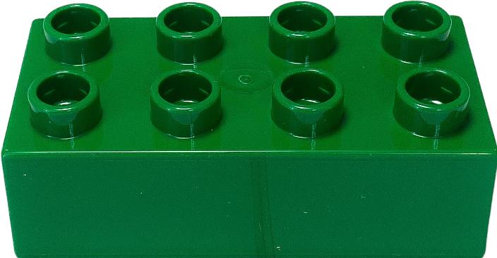 Image du produit LEGO Duplo 2x4 Briques Vert - 40 pièces - Blocs de construction de base Vert 3011 NOUVEAU (3011)